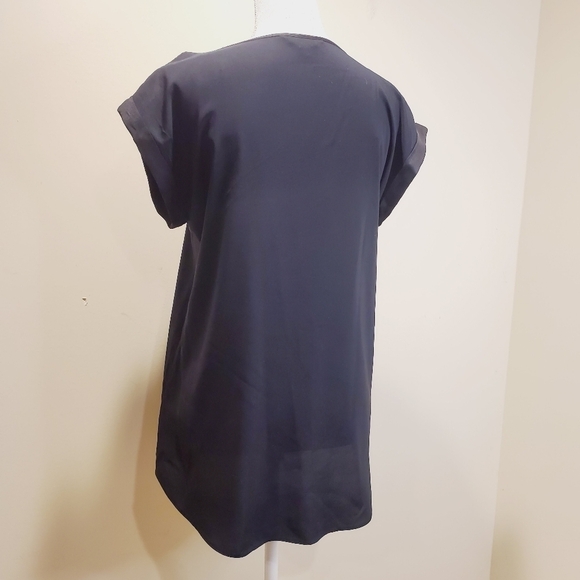 Express black V Neck Cold Shoulder Semi-formal  blouse size M - Picture 11 of 14